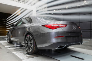 aerodynamics plays a crucial role in the stability of Mercedes cla 200