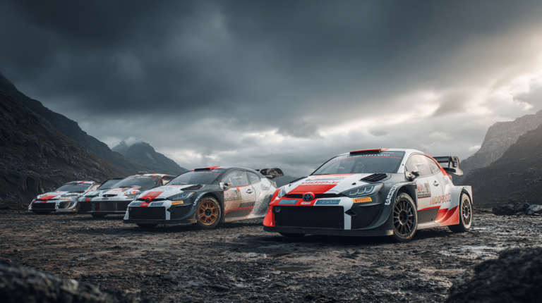 Toyota Gazoo Racing WRC 2026 lineup